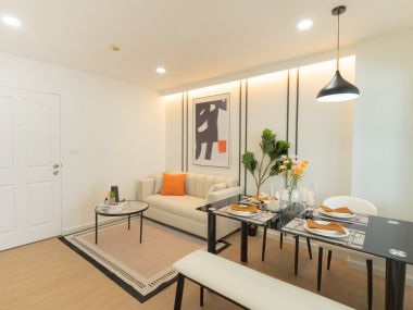 #ห้วยขวาง #รัชดา || ✨ห้องใหญ่ 𝟯𝟱 ตรม. || 🚝 เดิน 𝟱 นาที ถึง 𝙈𝙍𝙏 ห้วยขวาง || 💵 ผ่อน 𝟵,𝙭𝙭𝙭 เท่านั้น ||📍ใกล้ พระพิฆเนศ / ตลาดห้วยขวาง || 🛍️เฟอร์ครบพร้อมเข้าอยู่ 3609