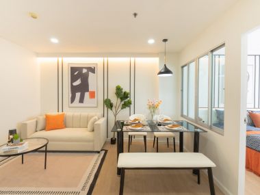 #ห้วยขวาง #รัชดา || ✨ห้องใหญ่ 𝟯𝟱 ตรม. || 🚝 เดิน 𝟱 นาที ถึง 𝙈𝙍𝙏 ห้วยขวาง || 💵 ผ่อน 𝟵,𝙭𝙭𝙭 เท่านั้น ||📍ใกล้ พระพิฆเนศ / ตลาดห้วยขวาง || 🛍️เฟอร์ครบพร้อมเข้าอยู่ 3609