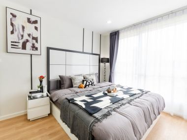 #ThaPra #ThoetThai33 || ✨Large 36 sq m room || 🚝 Next to BTS #TaladPlu || 💵 Installments starting at only 8,xxx THB || 🚶‍♀️ 500 meters walk to #TheMallThaPra || 10 minutes to ICONSIAM || 🛍️ Fully furnished, ready to move in.
