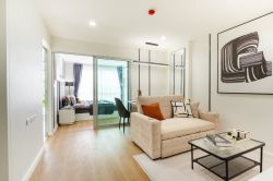 #ท่าพระ #เทอดไท33 || ✨ห้องใหญ่ 36 ตรม. || 🚝 ติด BTS #ตลาดพลู || 💵 ผ่อน 8,xxx เท่านั้น ||🚶‍♀️500 เมตรเดินถึง #เดอะมอลล์ท่าพระ || 10 นาที ไอคอนสยาม || 🛍️เฟอร์ครบพร้อมเข้าอยู่