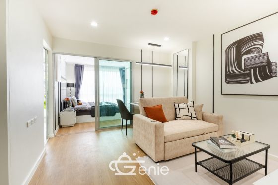 #ท่าพระ #เทอดไท33 || ✨ห้องใหญ่ 36 ตรม. || 🚝 ติด BTS #ตลาดพลู || 💵 ผ่อน 8,xxx เท่านั้น ||🚶‍♀️500 เมตรเดินถึง #เดอะมอลล์ท่าพระ || 10 นาที ไอคอนสยาม || 🛍️เฟอร์ครบพร้อมเข้าอยู่