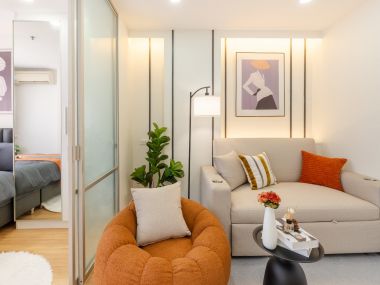 #รามอินทรา ห้องหรู 25  ตร.ม.✨ || 🚝 3 นาที  #MRT รามอินทรา || 5 นาที #รพ.พญาไทนวมินทร์