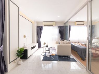 #รัชดา -  #วงศ์สว่าง || 🚈ติด MRT แยกติวานนท์ || 1 นอน 1 น้ำ ห้องใหญ่ 46 ตร.ม.✨||  10 นาทีถึง #เดอะมอลล์งามวงศ์วาน || 7 นาที #ม.เทคโนโลยีพระจอมเกล้าพระนครเหนือ || 💵 ผ่อนเพียง 7,xxx || 🛍️ เฟอร์ครบพร้อมเข้าอยู่