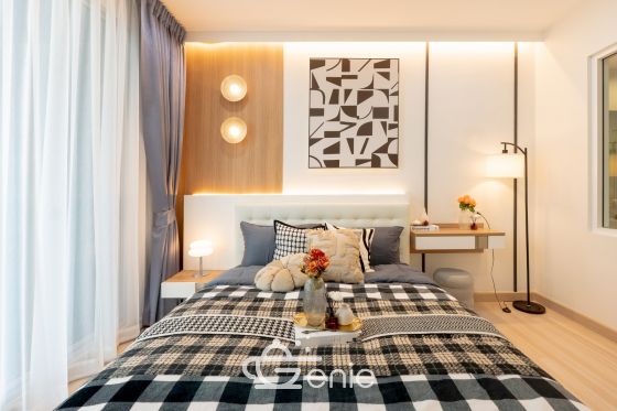 #Rattanathibet – #Khaerai || ⭐️Large, brand new unit with luxurious furnishings || ✨2 bedrooms, 50 sq m || 💵 Installments as low as 7,xxx baht || 🚝 200 meters walk to #MRTBangKraso || 🛍️ 5 minutes to #CentralRattanathibet || 2 minutes to Nonthaburi Provincial Government Center || Near Khaerai Intersection