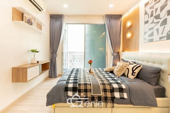 #Rattanathibet – #Khaerai || ⭐️Large, brand new unit with luxurious furnishings || ✨2 bedrooms, 50 sq m || 💵 Installments as low as 7,xxx baht || 🚝 200 meters walk to #MRTBangKraso || 🛍️ 5 minutes to #CentralRattanathibet || 2 minutes to Nonthaburi Provincial Government Center || Near Khaerai Intersection