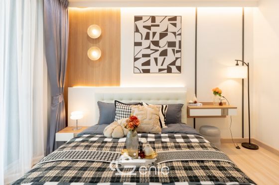 #Rattanathibet – #Khaerai || ⭐️Large, brand new unit with luxurious furnishings || ✨2 bedrooms, 50 sq m || 💵 Installments as low as 7,xxx baht || 🚝 200 meters walk to #MRTBangKraso || 🛍️ 5 minutes to #CentralRattanathibet || 2 minutes to Nonthaburi Provincial Government Center || Near Khaerai Intersection