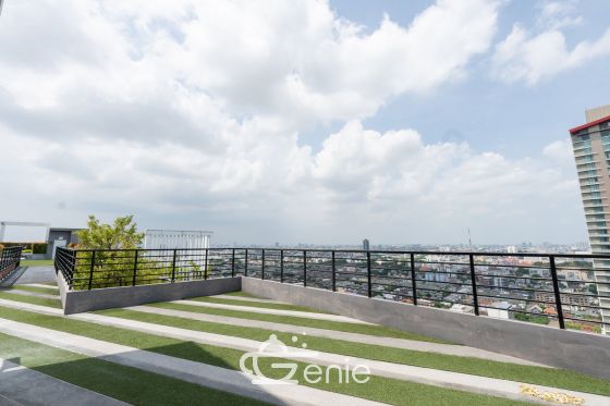 #Rattanathibet – #Khaerai || ⭐️Large, brand new unit with luxurious furnishings || ✨2 bedrooms, 50 sq m || 💵 Installments as low as 7,xxx baht || 🚝 200 meters walk to #MRTBangKraso || 🛍️ 5 minutes to #CentralRattanathibet || 2 minutes to Nonthaburi Provincial Government Center || Near Khaerai Intersection