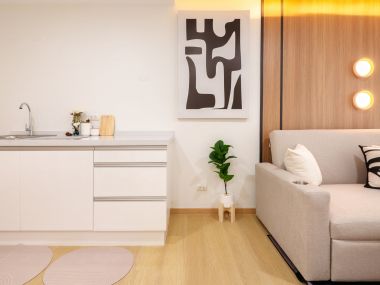 #Ratchada #HuaiKhwang || Large room, 32 sq.m. || 🚝 5 minutes to MRT Huai Khwang || 💵 Affordable monthly payments, only 9,xxx THB!!! || 🛍️ Fully furnished, ready to move in.