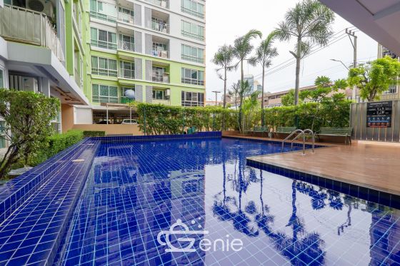 #Ratchada #HuaiKhwang || Large room, 32 sq.m. || ๐ 5 minutes to MRT Huai Khwang || ๐ต Affordable monthly payments, only 9,xxx THB!!! || ๐๏ธ Fully furnished, ready to move in.