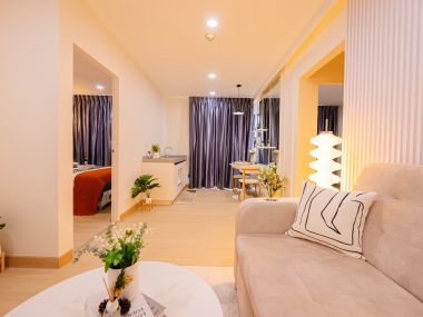 #สุขุมวิท105 #ลาซาล  || ห้องใหญ่ 2 นอน 2 น้ำ 50 ตร.ม.✨ || 💵 ผ่อน 9,xxx บาท || 🚝 5 นาที MRT ลาซาล || 8 นาที #BTS แบริ่ง || 🛍️ เฟอร์ครบพร้อมเข้าอยู่