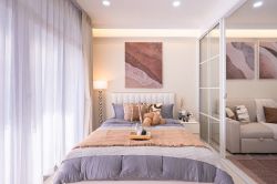 #Ramkhamhaeng #HuaMak || Large room, price under 2 million baht || 🚈 Near MRT Lam Sali Intersection || 💵 Installments as low as 6,xxx baht!! || 🎓 5 minutes to Ramkhamhaeng University || 🛍️ Fully furnished, ready to move in.  Owner selling directly, only one unit available. Interested? Message me quickly! 😊 Condo Fak Khao Pode (Ramkhamhaeng 40) Project 📍 https://share.google/Slc7muQM35punc9tN  This room is decorated in a Modern Japanese style, perfectly blending simplicity with warmth. It uses earth tones, wooden furniture, and warm white lighting. It helps create a calm and relaxing atmosphere, giving you the feeling of being on vacation every time you come home. . ✅ Room Details • Spacious 38 square meters of living space 🤯 • 1 Bedroom • 1 Bathroom • Separate open kitchen • 18th floor, Building 3 • Fully furnished, ready to move in. . >>> Price only 1.79 million baht <<< . 🔸Amenities🔸 💪🏻Fitness Center 🔒 Key Card access system, 24-hour CCTV 👮🏻‍♂️ CCTV & 24-hour security guard 🚘 Parking . 🔸Nearby Landmarks🔸 Transportation • MRT Yellow Line, Lam Sali Intersection Station • MRT Sri Kreetha Station • Airport Rail Link Hua Mak Shopping Centers • The Mall Lifestore Bangkapi • Makro Bangkapi • Lotus's Bangkapi  Educational Institutions • Ramkhamhaeng University • Assumption University Hua Mak Campus • National Institute of Development Administration (NIDA) Medical Center • Ramkhamhaeng Hospital • Samitivej Srinakarin Hospital • Vejthani Hospital . Interested in loan application consultation, press 1️⃣ Interested in scheduling a viewing, press 2️⃣ Inquire about booking, press 3️⃣ Interested? Message us in Inbox! Or Line: @genie-property.com ## Hotline 📱 082-549-6669, 095-495-5463, 093-232-9888 ##  #secondhandcondo #newlyrenovatedcondo #genieproperty #secondhandcondo #condonearbts #condo #renovated #affordablecondo #condonearbts #fullyfurnishedcondo #affordableinstallments #cheaperthanrent #OwnerSelling #Ramkhamhaeng #HuaMak #RamkhamhaengUniversity #CornHouseCondo #MRT #TheMallBangkapi #RamkhamhaengHospital #RamkhamhaengCondo #UsedCondoForSale