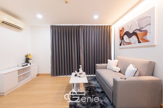 Walking distance to the mall and MRT Srinakarin || ✨Spacious 40 sq.m. room || 💵 Affordable monthly payments of only 7,xxx THB!!! || 🚝 Walking distance to MRT Suan Luang Rama IX Station || 🛍️ 500 m to Seacon Square || Fully furnished and ready to move in.  Owner selling directly. Only one room available. Interested? Message me now! 😊 Elements Srinakarin Project📍 https://share.google/78QLiHEHAcfrMF0B2  This room is decorated in a Modern Luxury style, featuring a striking white and black color scheme with black lines, adding dimension and a luxurious feel. The furniture features a simple yet detailed design, complemented by warm white lighting that creates a cozy and inviting atmosphere, reminiscent of a premium hotel.  ✅ Room Details • Spacious 39.6 square meters of living space 🤯 • 1 Bedroom • 1 Bathroom • Separate open kitchen • 7th Floor, Building B4, Building 3 • Fully furnished; move-in ready!  >>> Price: Only 2.29 Million Baht <<<  🔸Amenities🔸 🌊 Swimming Pool 💪🏻 Fitness Center 📕 Multipurpose Room 🌳 Relaxation Garden 🔒 Key Card Access System, 24-hour CCTV 👮🏻‍♂️ CCTV & 24-hour Security Guard 🚘 Parking  🔸Nearby Landmarks🔸 Transportation • MRT Suan Luang Rama IX Station • MRT Srinakarin 38 Station  Shopping Centers • Seacon Square • Lotus Express • 7-11 • Srinakarin Train Night Market Nearby Amenities: • Makro Srinakarin • Paradise Place • Central Plaza Bangna • Little Walk Bangna • The Bangkok Mall • Mega Bangna Educational Institutions: • Dusit Thani College • Triam Udom Suksa Pattanakarn School • Kasem Bundit University • Montessori International School Bangkok • Stamford University • Assumption University • Wells International School • Berkeley International School Medical Centers: • Thai Nakarin Hospital • Sikarin Hospital • Vibharam Hospital • Samitivej Srinakarin Hospital  Interested in loan application consultation? Press 1️⃣ Interested in viewing a room? Press 2️⃣ Inquiring about booking? Press 3️⃣ Interested? Send a message via Inbox! or Line: @genie-property.com ## Hotline 📱 082-549-6669, 095-495-5463, 093-232-9888 ##  #UsedCondo #NewlyRenovatedCondo #genieproperty #UsedCondoNearMRT #Condo #Renovated #AffordableCondo #CondoNearBTS #FullyFurnishedCondo #LowInstallments #CheaperThanRent #OwnerSelling #Srinakarin #SeaconSquare #SuanLuangRama9 #MRT #SrinakarinCondo #UsedCondoForSale