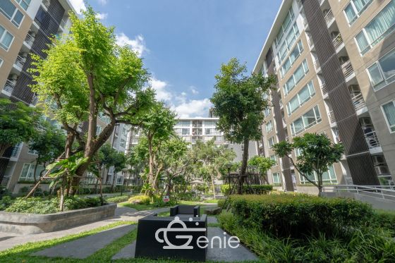 Walking distance to the mall and MRT Srinakarin || ✨Spacious 40 sq.m. room || 💵 Affordable monthly payments of only 7,xxx THB!!! || 🚝 Walking distance to MRT Suan Luang Rama IX Station || 🛍️ 500 m to Seacon Square || Fully furnished and ready to move in.  Owner selling directly. Only one room available. Interested? Message me now! 😊 Elements Srinakarin Project📍 https://share.google/78QLiHEHAcfrMF0B2  This room is decorated in a Modern Luxury style, featuring a striking white and black color scheme with black lines, adding dimension and a luxurious feel. The furniture features a simple yet detailed design, complemented by warm white lighting that creates a cozy and inviting atmosphere, reminiscent of a premium hotel.  ✅ Room Details • Spacious 39.6 square meters of living space 🤯 • 1 Bedroom • 1 Bathroom • Separate open kitchen • 7th Floor, Building B4, Building 3 • Fully furnished; move-in ready!  >>> Price: Only 2.29 Million Baht <<<  🔸Amenities🔸 🌊 Swimming Pool 💪🏻 Fitness Center 📕 Multipurpose Room 🌳 Relaxation Garden 🔒 Key Card Access System, 24-hour CCTV 👮🏻‍♂️ CCTV & 24-hour Security Guard 🚘 Parking  🔸Nearby Landmarks🔸 Transportation • MRT Suan Luang Rama IX Station • MRT Srinakarin 38 Station  Shopping Centers • Seacon Square • Lotus Express • 7-11 • Srinakarin Train Night Market Nearby Amenities: • Makro Srinakarin • Paradise Place • Central Plaza Bangna • Little Walk Bangna • The Bangkok Mall • Mega Bangna Educational Institutions: • Dusit Thani College • Triam Udom Suksa Pattanakarn School • Kasem Bundit University • Montessori International School Bangkok • Stamford University • Assumption University • Wells International School • Berkeley International School Medical Centers: • Thai Nakarin Hospital • Sikarin Hospital • Vibharam Hospital • Samitivej Srinakarin Hospital  Interested in loan application consultation? Press 1️⃣ Interested in viewing a room? Press 2️⃣ Inquiring about booking? Press 3️⃣ Interested? Send a message via Inbox! or Line: @genie-property.com ## Hotline 📱 082-549-6669, 095-495-5463, 093-232-9888 ##  #UsedCondo #NewlyRenovatedCondo #genieproperty #UsedCondoNearMRT #Condo #Renovated #AffordableCondo #CondoNearBTS #FullyFurnishedCondo #LowInstallments #CheaperThanRent #OwnerSelling #Srinakarin #SeaconSquare #SuanLuangRama9 #MRT #SrinakarinCondo #UsedCondoForSale