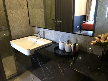 for sale-rent Ashton Asoke 1 Bedroom corner unit high floor nice view extra space(Owner)