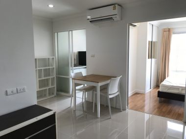 ** Hot Deal! ** Lumpini Place Rama9 - Ratchada ปล่อยเช่า ในราคาเพียง 13,000บาท/เดือน 1 ห้องนอน ขนาด 37ตรม. ใกล้ MRT พระราม 9 เฟอร์นิเจอร์ครบพร้อมเข้าอยู่ PROP000374