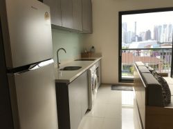 For rent at Rhythm Sukhumvit 36-38 1 Bathroom 2 ฺBathroom 28,000THB/month Fully furnished PROP000378