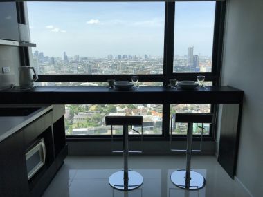ปล่อยเช่า! Rhythm Sukhumvit 44/1 ในราคาเพียง 38,000บาท/เดือน 1 ห้องนอน ขนาด 45ตรม. ชั้นสูง++ วิวสวย ใกล้ BTS พระโขนง เฟอร์นิเจอร์ครบพร้อมเข้าอยู่ PROP000484