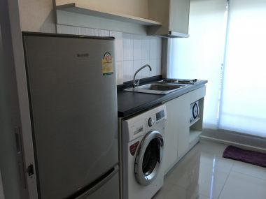 ปล่อยเช่า! Aspire Rama 9 ในราคาเพียง 16,000บาท/เดือน 1 ห้องนอน 1 ห้องน้ำ 39.67ตรม. ใกล้ MRT พระราม 9 เฟอร์นิเจอร์ครบพร้อมเข้าอยู่ PROP000514