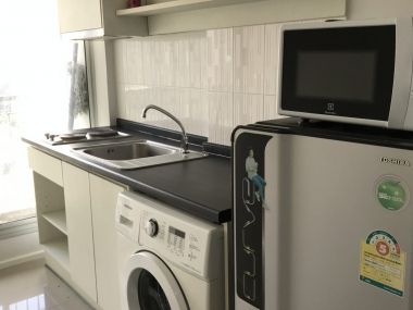 ราคาดี จนต้องรีบคว้า ให้เช่า! Aspire Rama9 1 ห้องนอน 39.5ตรม. ใกล้ MRTพระราม 9 เพียง 12,000บาท/เดือน  เฟอร์นิเจอร์ครบพร้อมเข้าอยู่