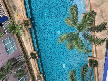 For rent at Avenue Sukhumvit 61 2 Bedroom 2 Bathroom 40,000THB/month Fully furnished (can negotiate)