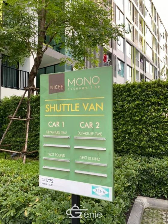 🔥New Arrival. Beautiful new condo for sale. Corner room. The Niche Mono Sukhumvit 50 1 bedroom 29.5 sq m. Sell for only 3.35 MB