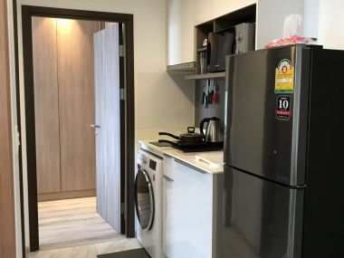 Ready for For rent Ideo Mobi Asoke 1 bed room fully furnished and all electricity PROP000699