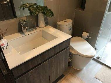 Ready for For rent Ideo Mobi Asoke 1 bed room fully furnished and all electricity PROP000699