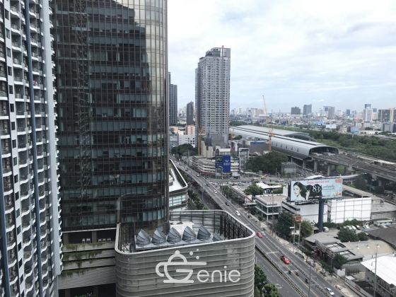 Ready for For rent Ideo Mobi Asoke 1 bed room fully furnished and all electricity PROP000699