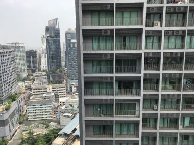 Keyne By Sansiri ให้เช่า! ในราคาเพียง 23,000บาท/เดือน 1 ห้องนอน 1 ห้องน้ำ 34ตรม. ชั้นสูง++ วิวสวย ใกล้ BTS ทองหล่อ เฟอร์นิเจอร์ครบพร้อมเข้าอยู่ (P-00724)