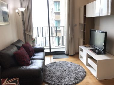 Keyne By Sansiri ให้เช่า! ในราคาเพียง 25,000บาท/เดือน 1 ห้องนอน 1 ห้องน้ำ 35ตรม. ชั้นสูง++ วิวสวย ใกล้ BTS ทองหล่อ เฟอร์นิเจอร์ครบพร้อมเข้าอยู่ (P-00725)