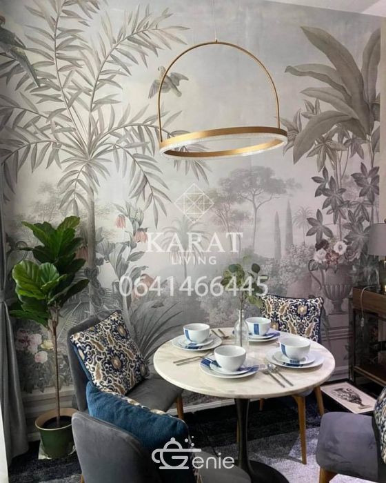 THE DIPLOMAT 39 for rent best of project beautiful decor 50,000 THB 54 sqm FL.23 fully furnished K.Bee 064146-6445 (R5624)