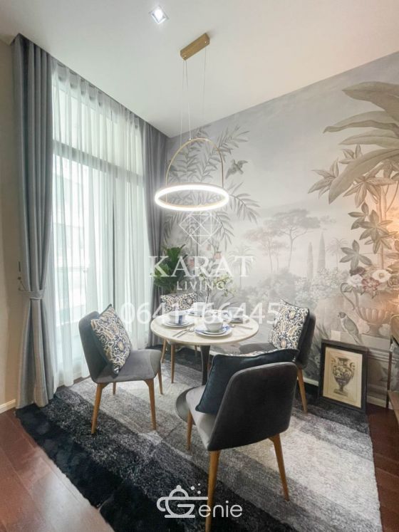THE DIPLOMAT 39 for rent best of project beautiful decor 50,000 THB 54 sqm FL.23 fully furnished K.Bee 064146-6445 (R5624)
