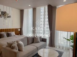 Noble ploenchit for rent 1 Bed 1 bath 45 sq.m Beautiful decor the best of project 36,000 THB fully furnished Fl. 11 Building C with Skywalk connection to BTS Phloen Chit. K.Bee 064146-6445 (R5654)