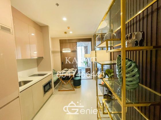 Noble ploenchit for rent 1 Bed 1 bath 45 sq.m Beautiful decor the best of project 36,000 THB fully furnished Fl. 11 Building C with Skywalk connection to BTS Phloen Chit. K.Bee 064146-6445 (R5654)