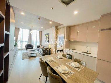 Noble ploenchit for rent 1 Beds 1 bath 58 sq.m Beautiful decor the best of project 50,000 THB fully furnished Fl. 18 Building B K.Bee 064146-6445 (R5650)