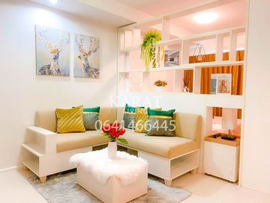 For sale The log 3 Hot price 1.35 MB (transfer fee 50/50) 28 sqm room Fl.4  K.Bee 064-146-6445 (R5663)