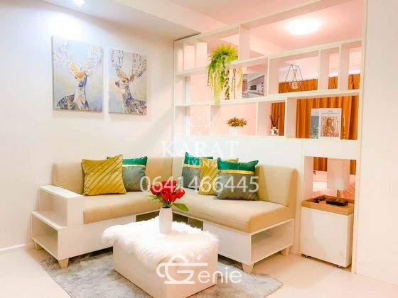 ขาย The log 3 ถูกที่สุด ห้องสวยมาก 1.35 (ค่าโอน คนละครึ่ง) 28 ตร.ม ชั้น 4 บี 0641466445 (R5663)