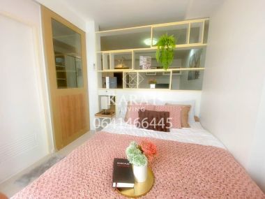 For sale The log 3 Hot price 1.35 MB (transfer fee 50/50) 28 sqm room Fl.4  K.Bee 064-146-6445 (R5663)