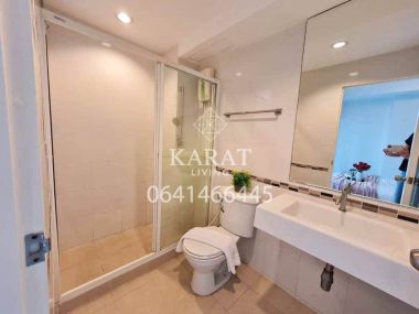 For sale The log 3 Hot price 1.35 MB (transfer fee 50/50) 28 sqm room Fl.4  K.Bee 064-146-6445 (R5663)