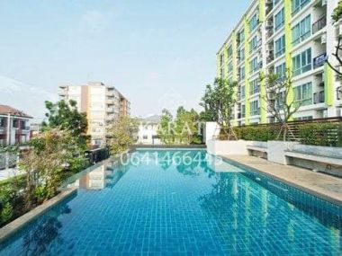 For sale The log 3 Hot price 1.35 MB (transfer fee 50/50) 28 sqm room Fl.4  K.Bee 064-146-6445 (R5663)