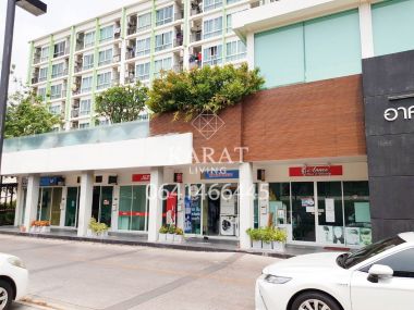 For sale The log 3 Hot price 1.25 MB (transfer fee 50/50) 28 sqm room Fl.8  City view no block view K.Bee 064-146-6445 (R5690)