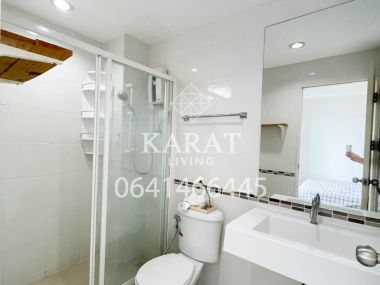 For sale The log 3 Hot price 1.25 MB (transfer fee 50/50) 28 sqm room Fl.8  City view no block view K.Bee 064-146-6445 (R5690)