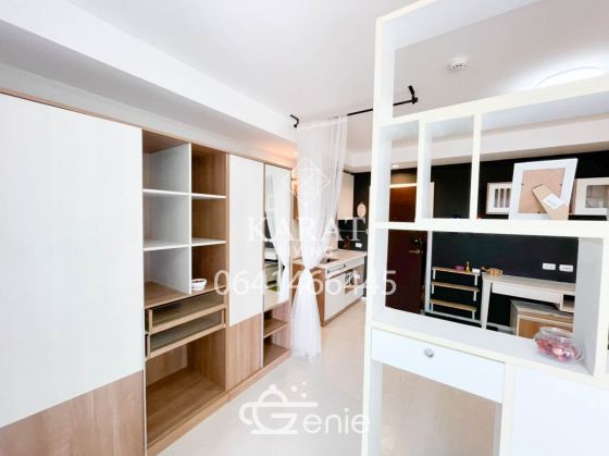 For sale The log 3 Hot price 1.25 MB (transfer fee 50/50) 28 sqm room Fl.8 City view no block view K.Bee 064-146-6445 (R5690)