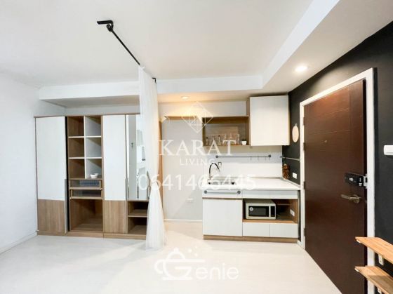 For sale The log 3 Hot price 1.25 MB (transfer fee 50/50) 28 sqm room Fl.8 City view no block view K.Bee 064-146-6445 (R5690)