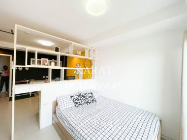 For sale The log 3 Hot price 1.25 MB (transfer fee 50/50) 28 sqm room Fl.8  City view no block view K.Bee 064-146-6445 (R5690)