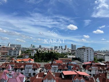 For sale The log 3 Hot price 1.25 MB (transfer fee 50/50) 28 sqm room Fl.8  City view no block view K.Bee 064-146-6445 (R5690)