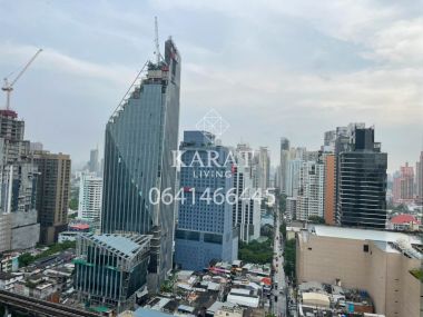 THE DIPLOMAT 39 for rent 2brs 2bths 83 sq.m 85,000 THB fully furnished FL.24 City view K.Bee 064146-6445 (R5660)