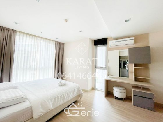 Sky Walk Residence for rent 2brs 1bth fully furnished Hot price 28,000 62 sq.m Fl.29 City View.K.Bee 064-146-6445 (R5666)