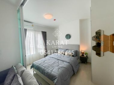 Chapter One Eco for rent Beautiful decor 11,000 THB fully furnished 30 sqm fl.2 conner room K.Bee 064146-6445 (R5674)