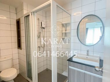 Chapter One Eco for rent Beautiful decor 11,000 THB fully furnished 30 sqm fl.2 conner room K.Bee 064146-6445 (R5674)